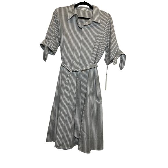 Calvin Klein Belted Shirt Dress (NWT) - Picture 9 of 10